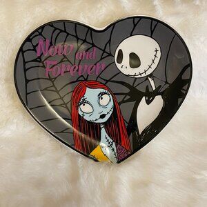 Disney Nightmare Before Christmas Jack & Sally Ceramic Dish NEW (SKU: 50MI)